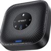 EMEET Conference Speakerphone M0 Plus, 4 AI Mics 360° Voice Pickup