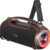 Upgrade Portable Bluetooth Speakers Wireless, 200W PEAK Loud Outdoor Speaker